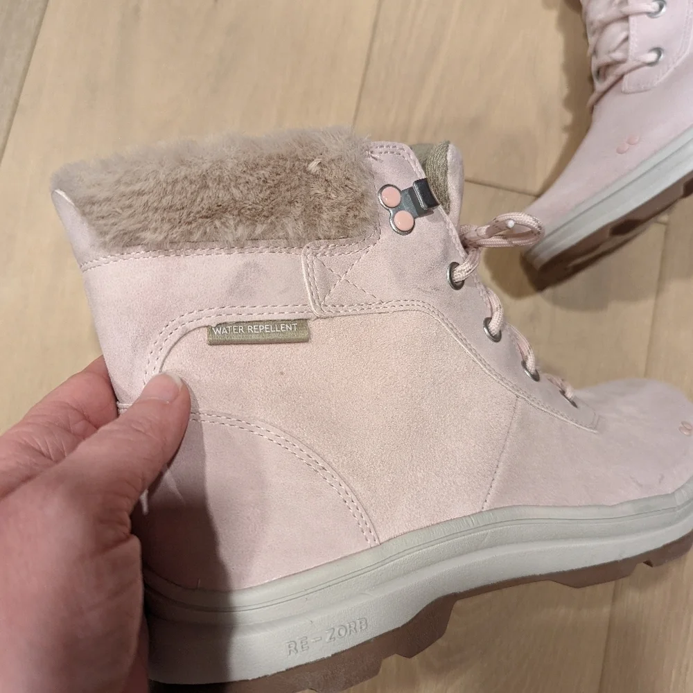 Women's Pink Winter Boots
